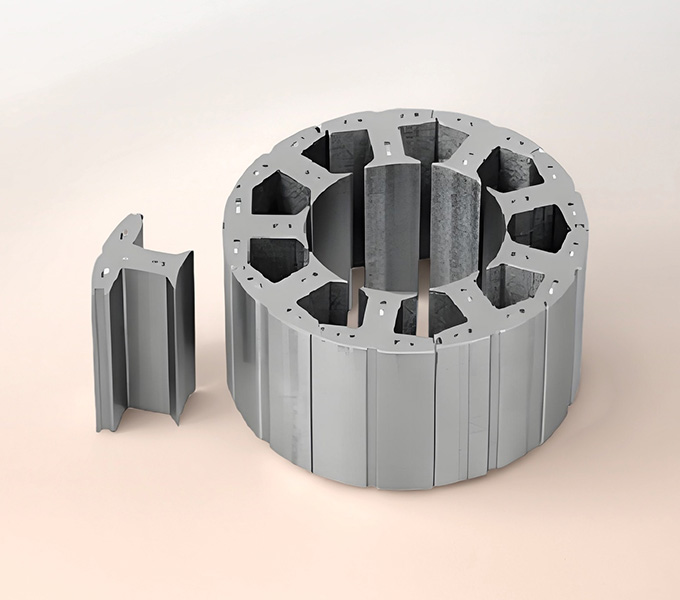 segmented stator laminations
