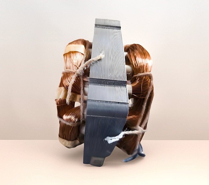 stator core of induction motor