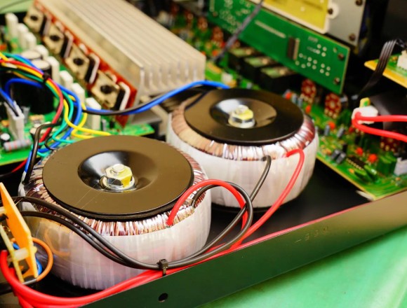 transformers with Laminated Soft Iron Cores