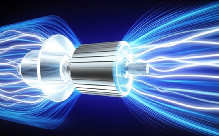 Abstract electric motor energy