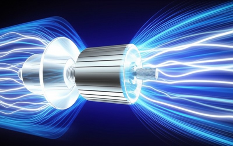 Abstract electric motor energy