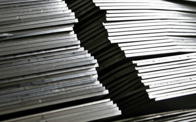 Close-up steel laminations