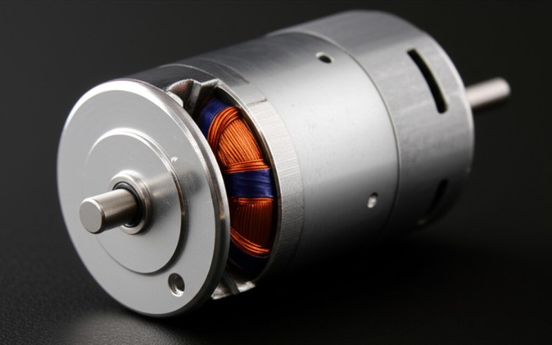 Detailed DC motor