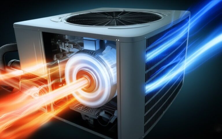 Glowing HVAC motor core