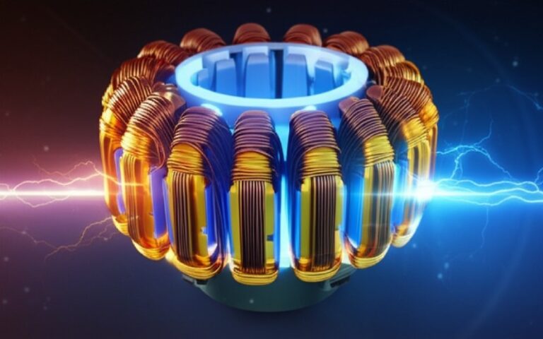 Glowing stator winding core