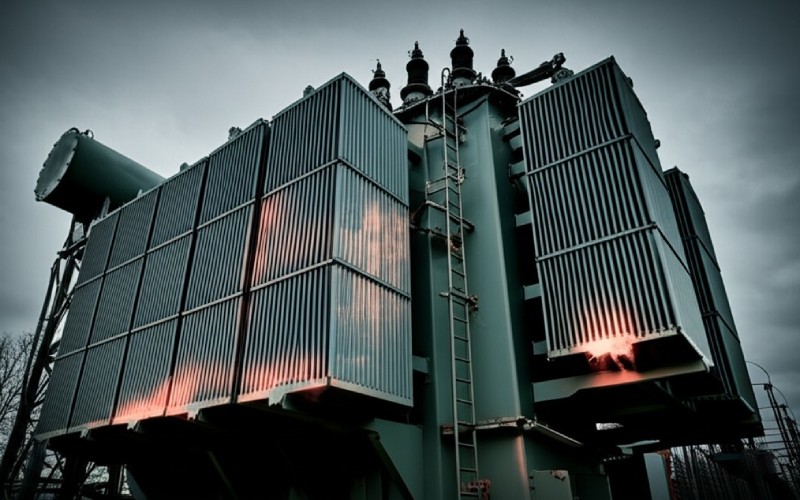 Industrial transformer, potential internal stress