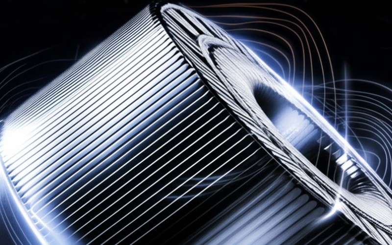 Metallic layered motor core