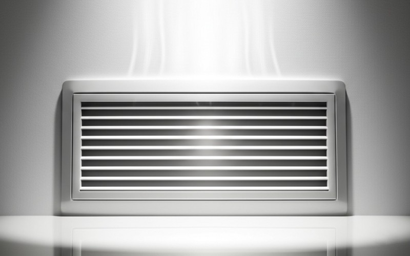 Modern efficient air vent glow