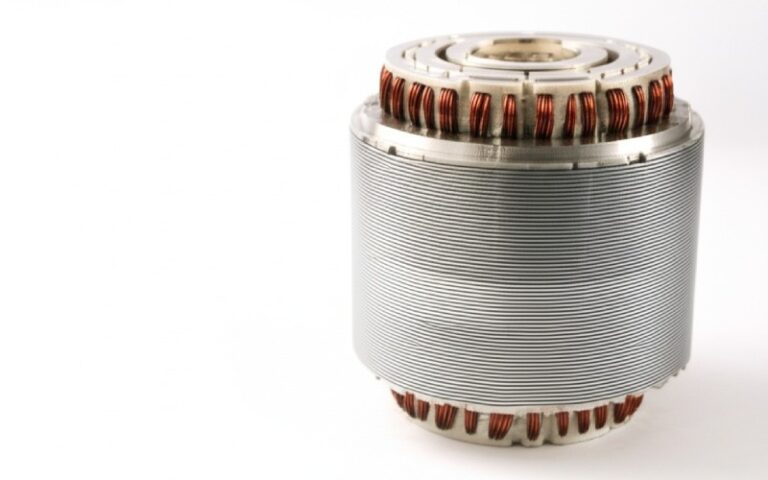 Motor lamination core assembly