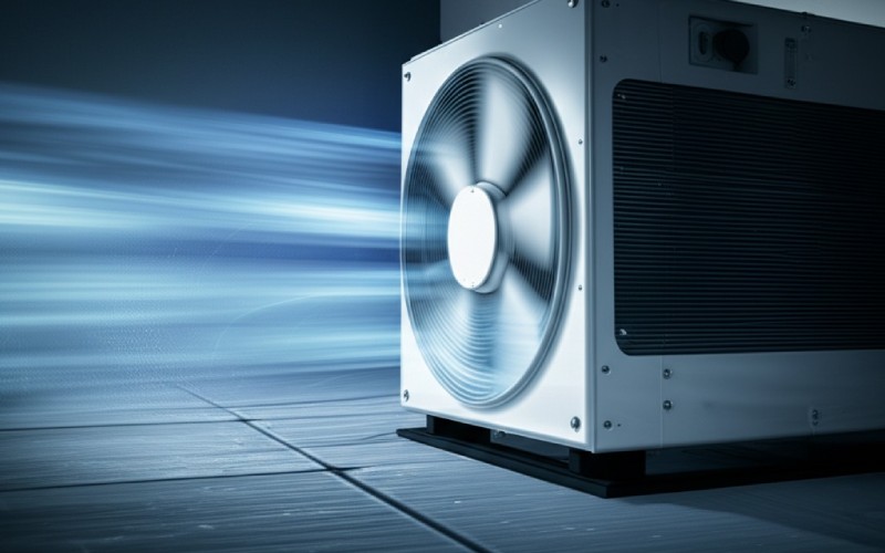 Motor powering airflow