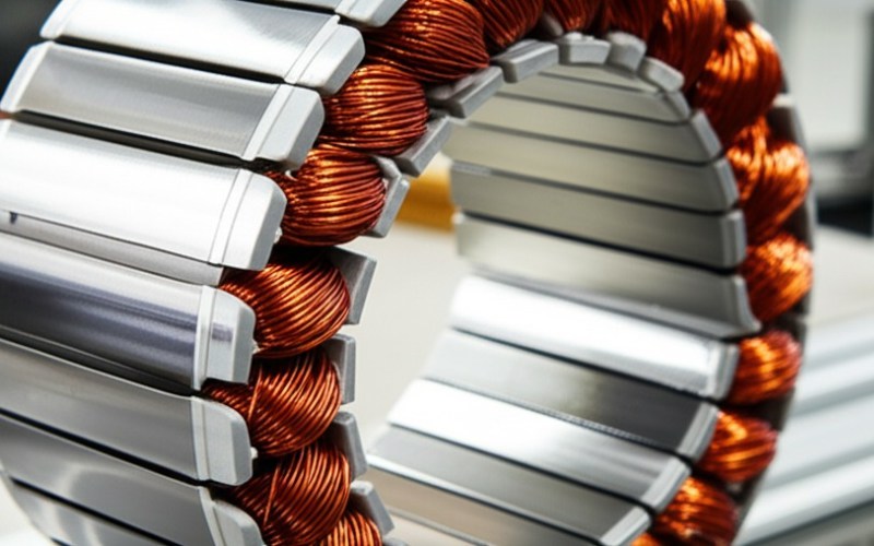 Motor stator assembly materials