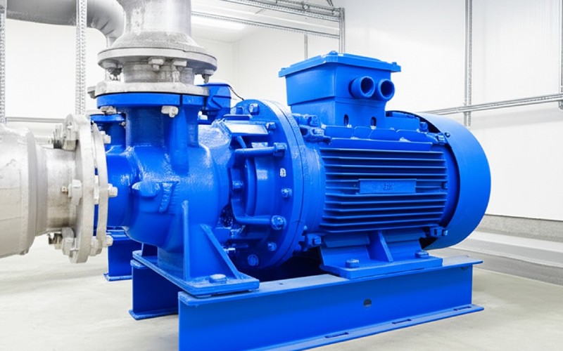 Powerful industrial water pump system