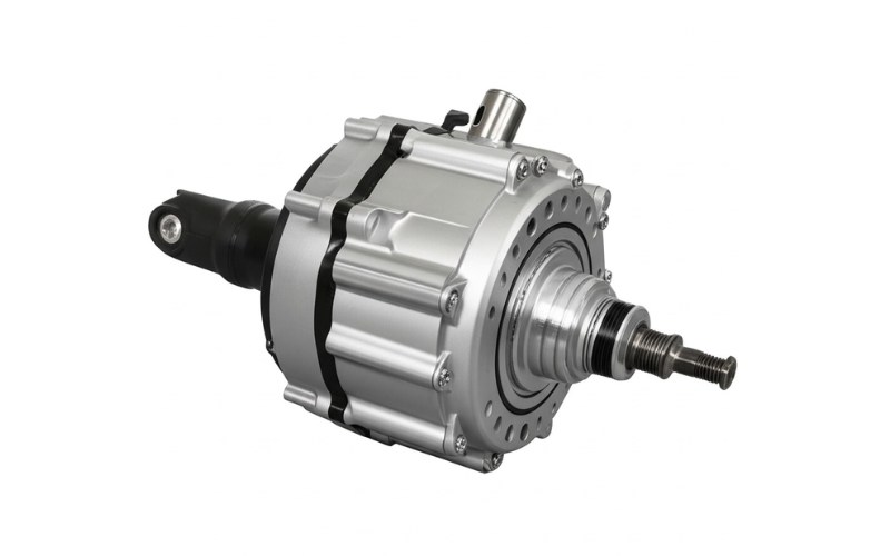 Realistic e-bike mid-drive motor