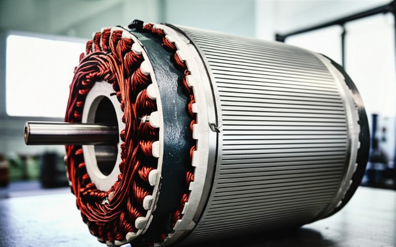 Realistic motor stator core