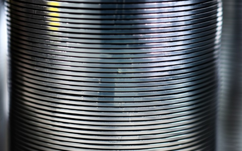 Silicon steel motor core laminations