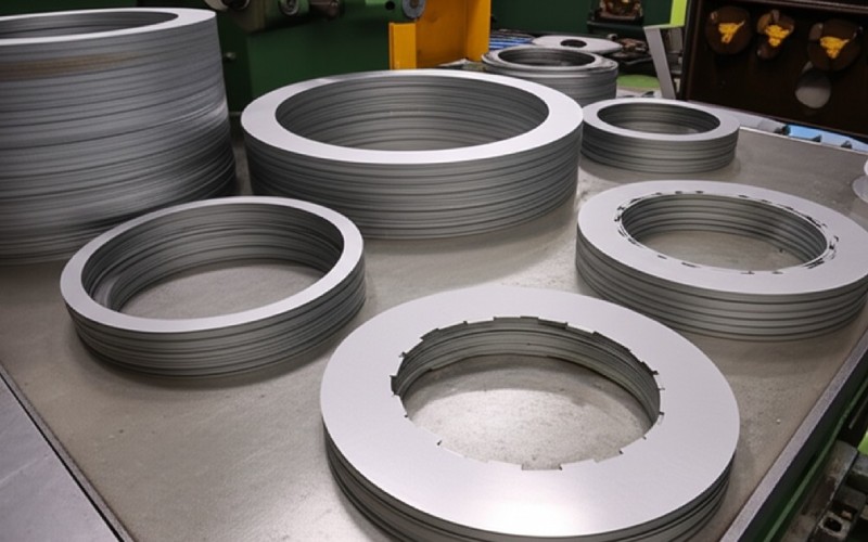 Stamped motor lamination shapes