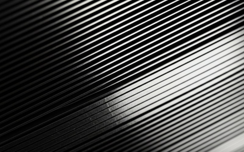 Steel laminations stack detail