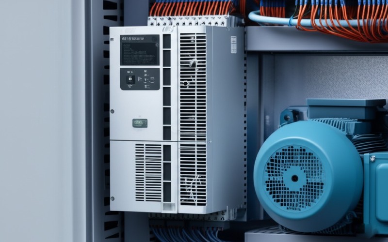 VFD unit on control panel