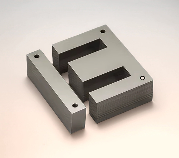 laminated iron core in transformer