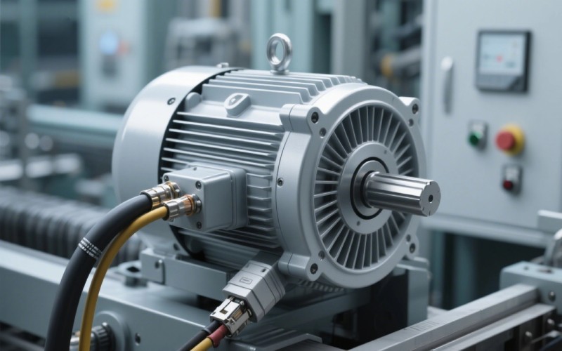 Electric motor detail