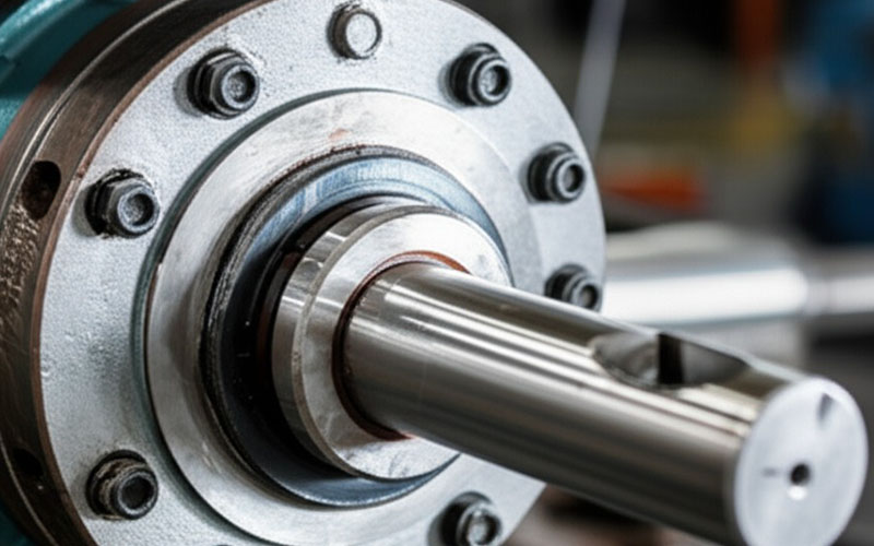 Abtriebswelle und Kupplung