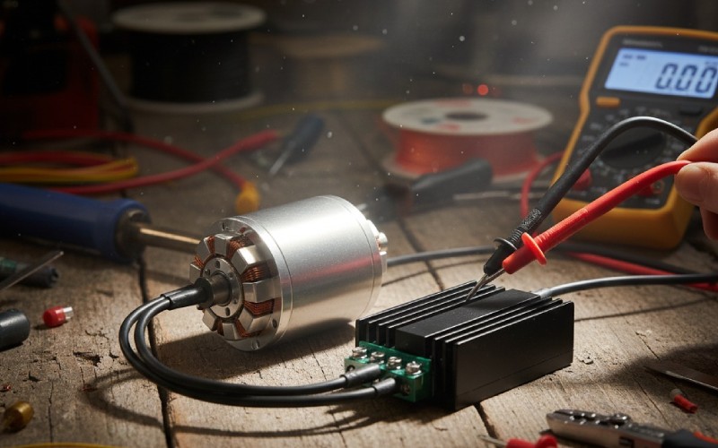 BLDC-Motor- und Reglerdiagnose