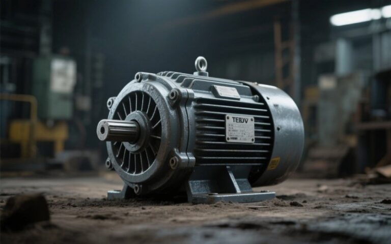 Sealed industrial TENV motor