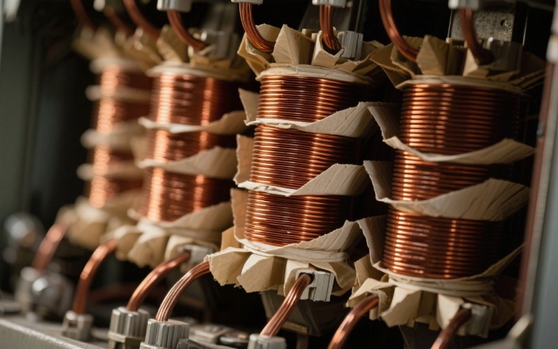 transformer's internal windings