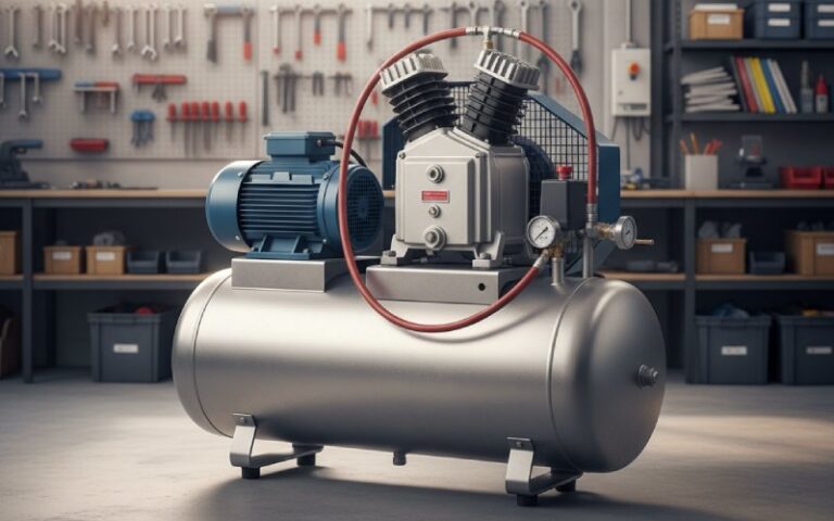 A well-maintained air compressor