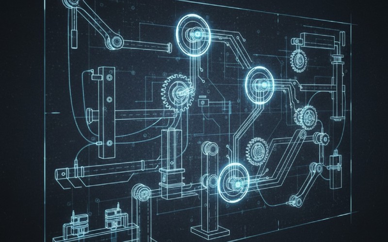 Bauplan zur Integration eines Gleichstrommotors