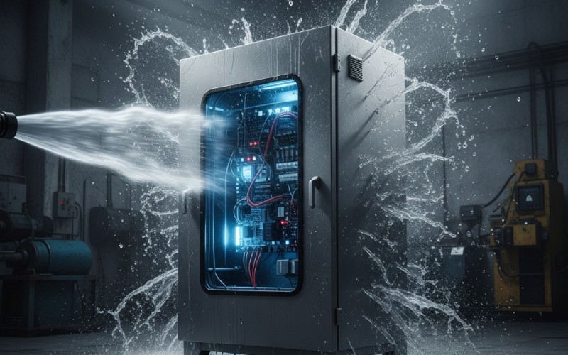 Industriegehäuse zum Schutz der Elektronik vor Wasser