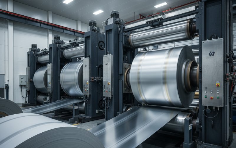 Industrial steel rolling machinery
