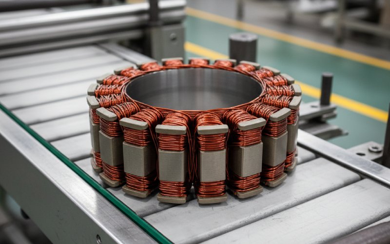 新巻モータ・ステータ