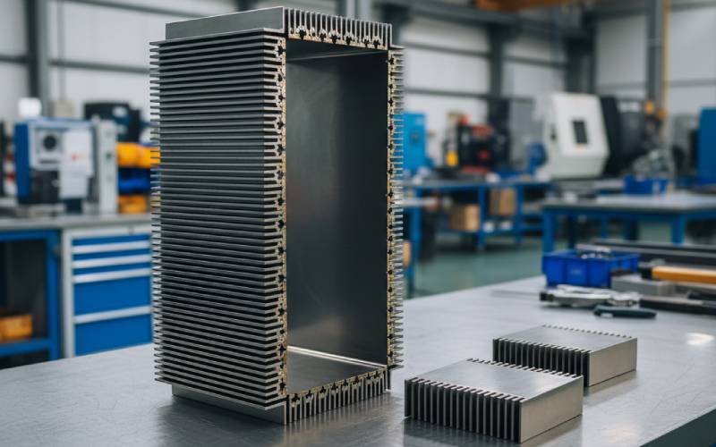 Transformer core laminations mid-assembly