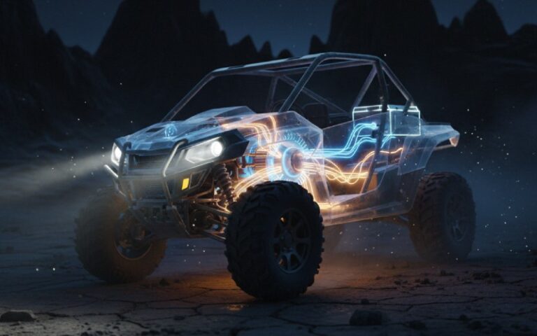 ATV electrical system energy flow