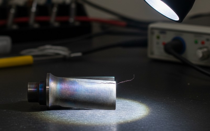 Stator vane failure inspection