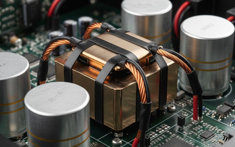 앰프의 C-코어 트랜스포머