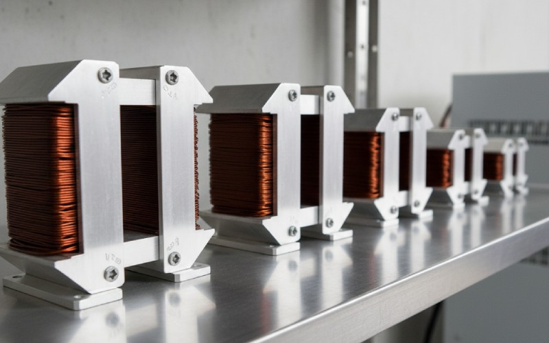 완성된 더블 C 코어 트랜스포머