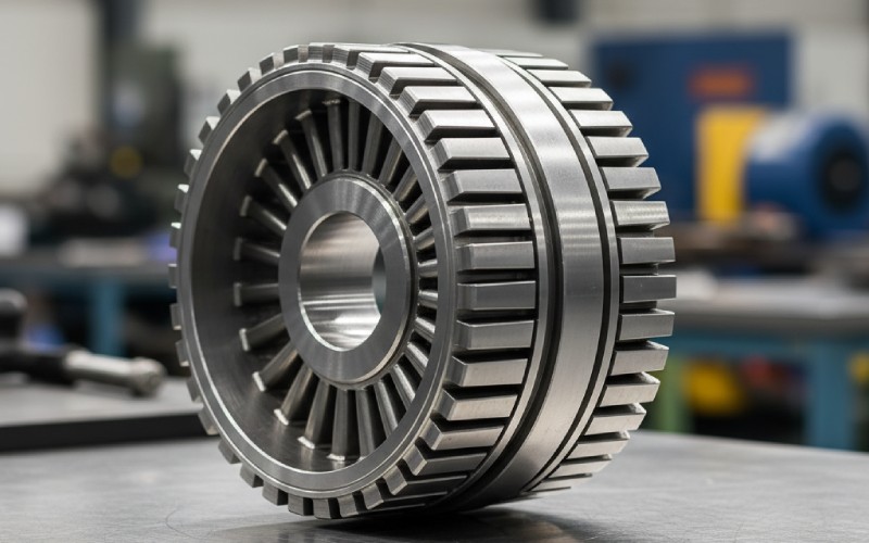 Induction motor squirrel-cage rotor