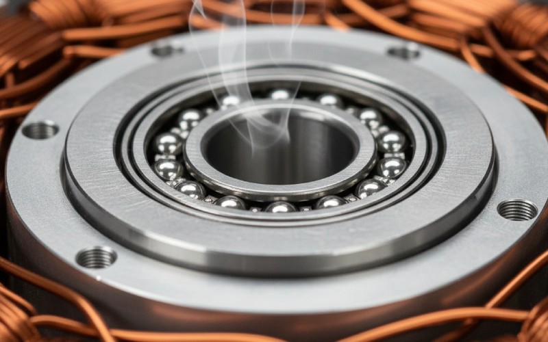 Instalación de un nuevo cojinete de motor