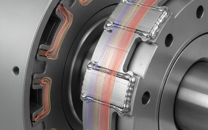 Stator rotor weld simulation