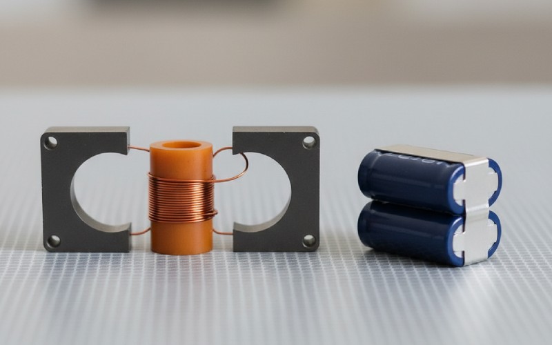 ferrite cores and supercapacitor module