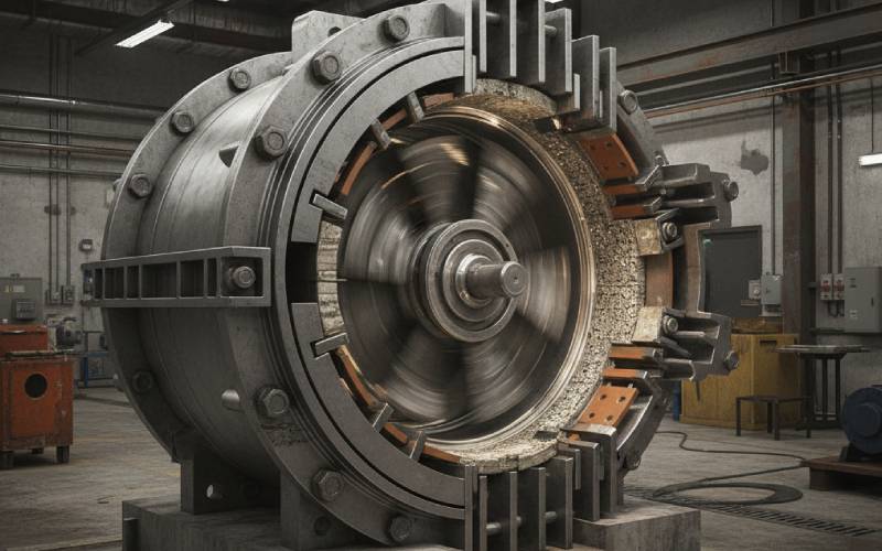 rotor containment safety cross-section