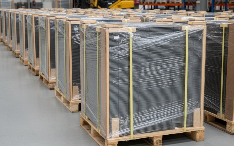 Protected transformer laminations on pallets