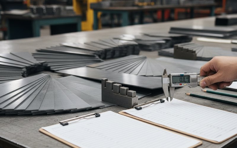 Measuring CRGO lamination burrs