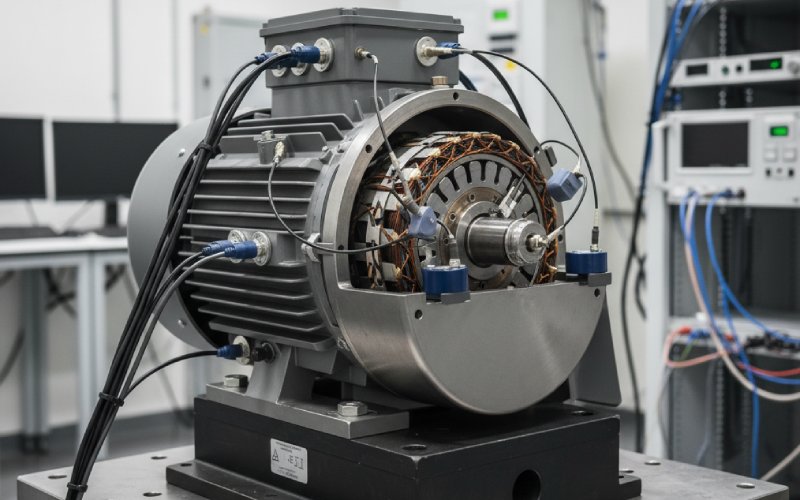 Motor NVH test bench