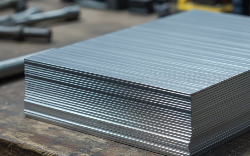 close-up CRGO lamination stack