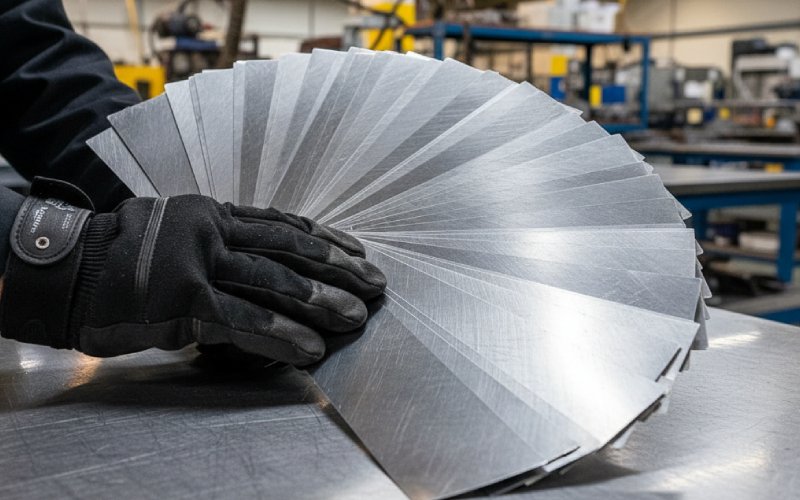 전기 강철 라미네이션 클로즈업