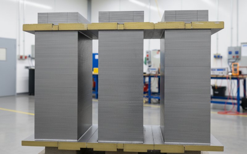 three-phase CRGO transformer core