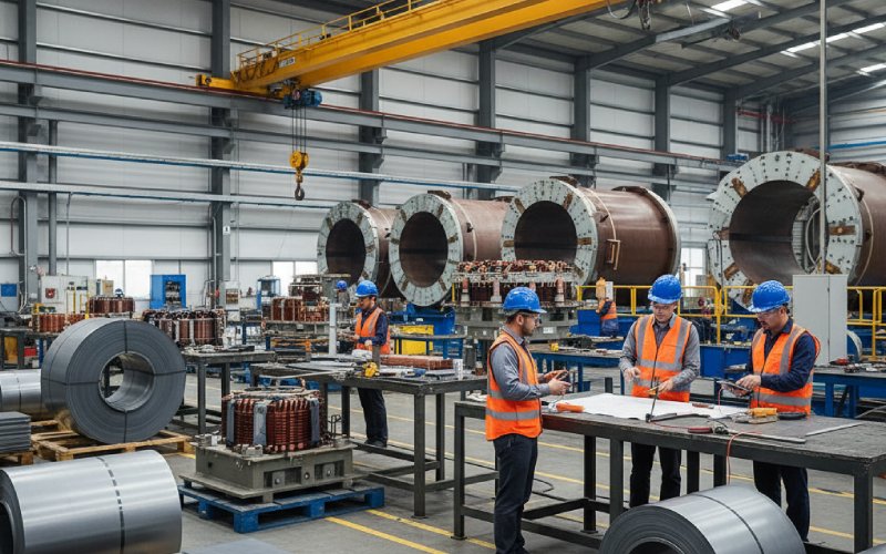 CRGO lamination production line